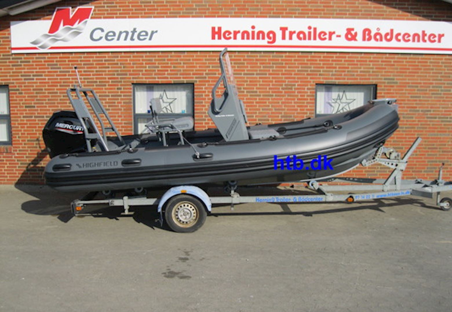 Highfield 500 Patrol m/Mercury F80 hk Efi 4-Takt - Spris ! — Billede 1