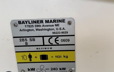 Bayliner 285 — Billede 3