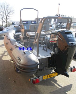 Highfield 500 Patrol m/Mercury F80 hk Efi 4-Takt - Spris ! — Billede 3